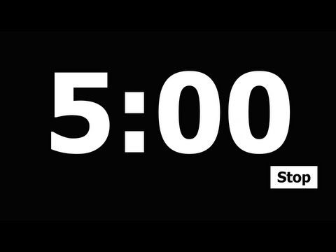 5 Minute Countdown Timer