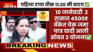 ladki bahin yojana new update  | ladki Bahin update paise #news #yojana 