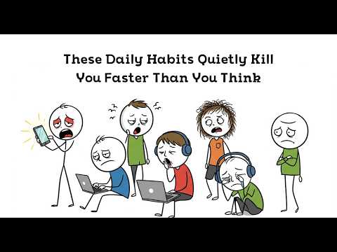 These Daily Habits Quietly Kill You Faster Than You Think