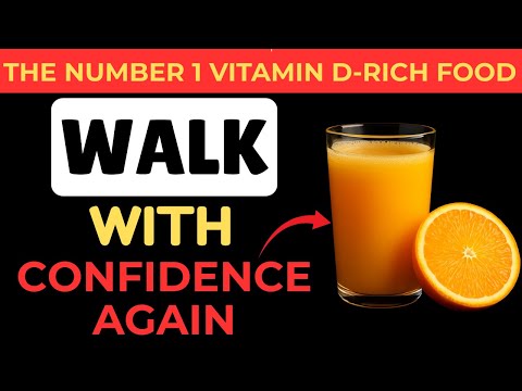 Seniors: TOP 5 Natural Vitamin D-Rich Foods to WALK WITH CONFIDENCE AGAIN (How to Eat Them)