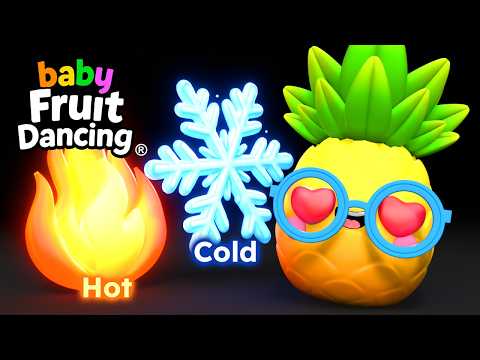Opposites Song (Cumbia)🔥❄️ | Baby Fruit Dancing