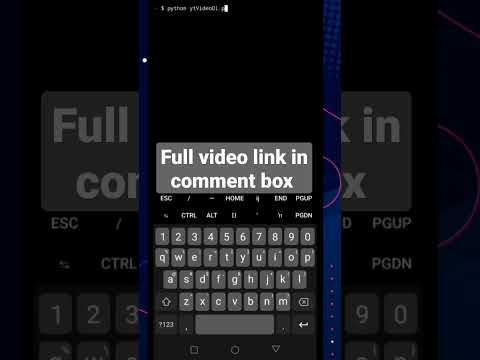 How to download youtube video using python? #shorts #BajrangCoders #python #youtube