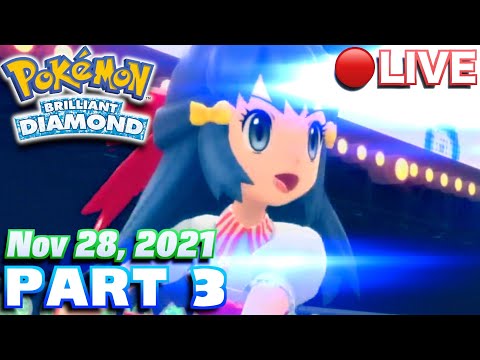 🔴Pokémon: Brilliant Diamond (3) | Bimpstress at the Beauty Show [November 28, 2021]