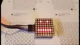Afficheur 8x8 max7219 ARDUINO - idehack