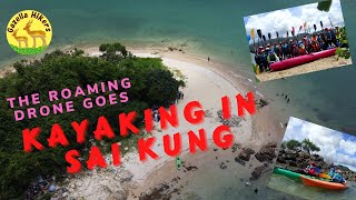 DJI MAVIC AIR Roaming Drone goes Kayaking in Sai Kung.