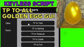 DEAD RAILS NEW SCRIPT TP TO ALL GOLDEN EGGS GUI (OP)