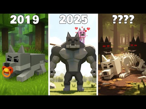 Evolution of Wolf - 99 Nights in the Forest Roblox