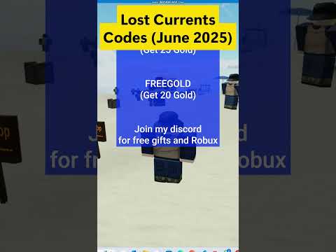 Lost Currents Codes June 2025  #roblox #robloxcodes #fyp #fypシ゚viral