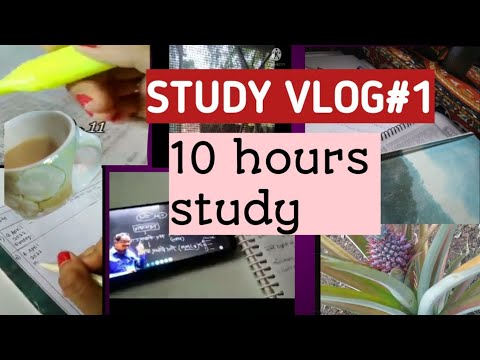 10 hours study vlog 📚a day in life of Mpsc aspirant ✨