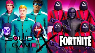 Überlebe ich die Squid Game Maps in Fortnite?!