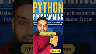 🔴 Class 7 - While loop in python #learnpythoninhindi #learnpython