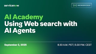 AI Academy: Using Web search with AI Agents​