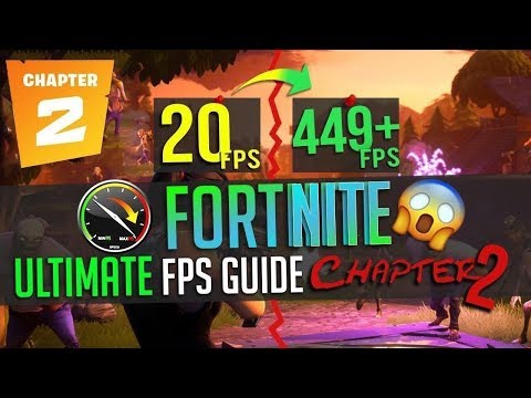 Fortnite Chapter 2 👌 ULTIMATE Boost FPS ¦ Fix Lag and Stuttering