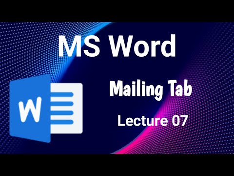 Ms Word Tutorial For Beginners || Lecture 07 || Microsoft Office || Hafaria Tech