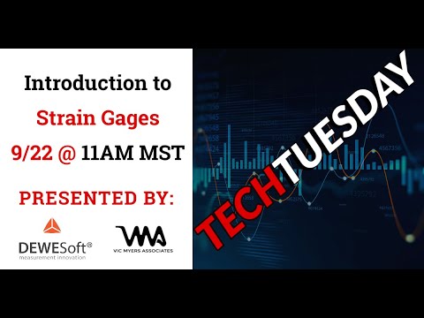 Introduction to Strain Gages presented by Dewesoft