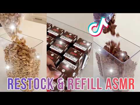 Random ASMR Restock and Refill Organizing TikTok Compilation ✨ No Music