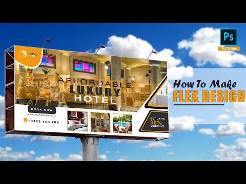 Photoshop Tutorial : Make Flex Design in Photoshop : How To Design