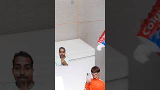 "Mind-Blowing Toothpaste Cleaning Hack You Need to Try!"😳🤯😱 #shorts #reaction