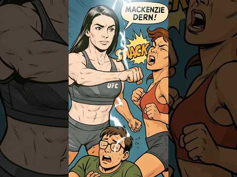 Girl Fight Story: Mackenzie Dern defending friend #talktuahpod #halieywelch 🥊