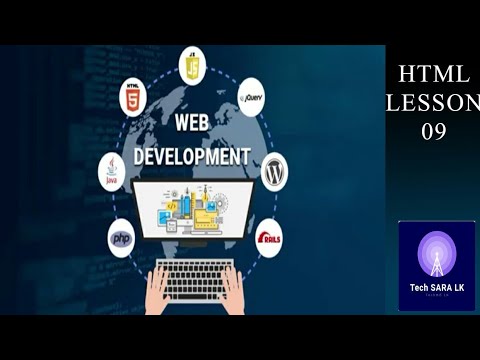 HTML Lesson 09 - Horizontal Rule Line tag | Techසර LK