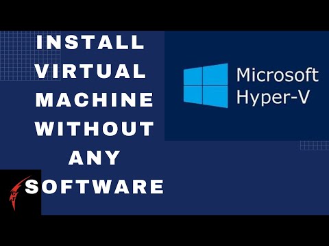 How to install Virtual Machine in windows 10 without any software Latest [Hyper-V Manager]
