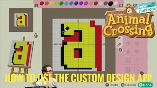 How To Use The Custom Design App in Animal Crossing: New Horizons