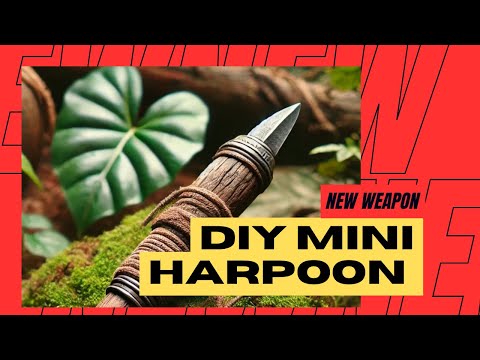 DIY Mini Harpoon - Powerful & Fun! 🎯 (Epic Gameplay & Build)