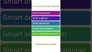 How to improve your English reading skills#smartelectrician #shorts #readingskills