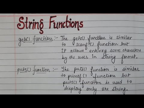 String Function|C forBeginners|Full explanation Hindi #coding #programming #cprogramming #strings