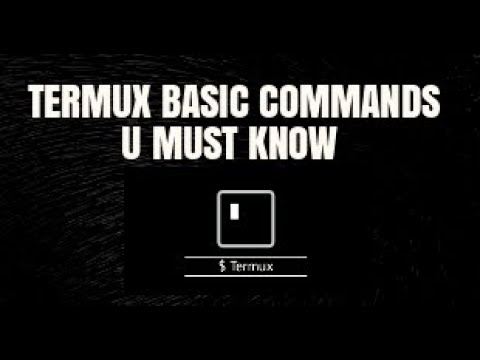 #BEST# Beginner Guide for Termux {BASIC COMMANDS} |No Root ,Hacking With Android