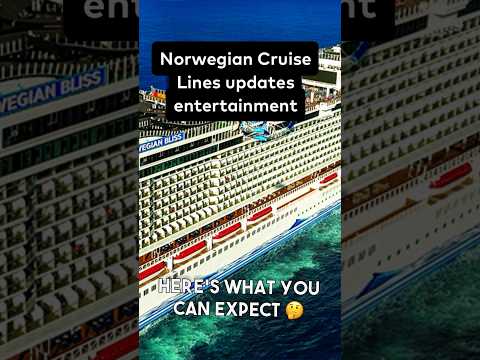 Get excited for Norwegian Cruise Lines' new entertainment! #entertainment #cruise #cruiseline