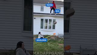Developer life be like... ⁠#shorts #codinghumor #developerlife #codingproblems