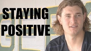 Garrett Richards on staying positive in sports