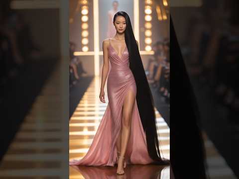 Luxury Fashion Runway 2025  Stunning Model & Jaw-Dropping Style | Glamorous Fashion Show #trending