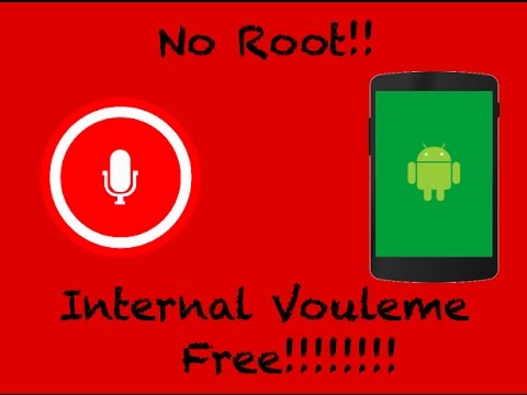 How to record internal sound on an android phone *NO ROOT