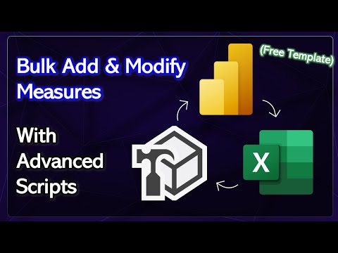 How to Bulk Edit Measures in Power BI - With Excel Template