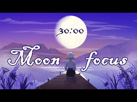Pomodoro Timer: Serene Elf by the Lake – Focus with Soothing Water Sounds