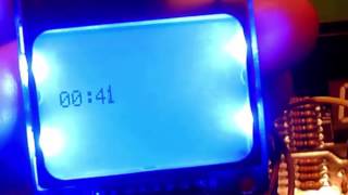 Android clock like scroll on NOKIA LCD - Introduction