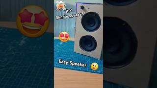 DIY Simple Speaker: A Step-by-Step Guide"#trendingshorts #diy #electricalprojects #diyprojects