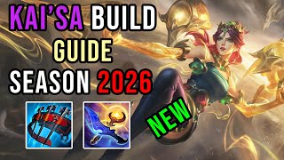 HOW to build Kai'sa in SEASON 2026 | Kai'sa Guide 26.1