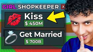 Steal a Brainrot But the SHOPKEEPER is a GIRL!