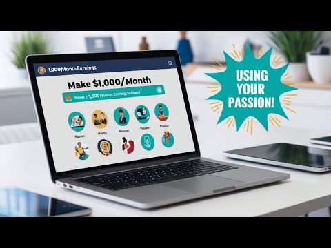 Monetize Your Passion: $1,000/Month Online!