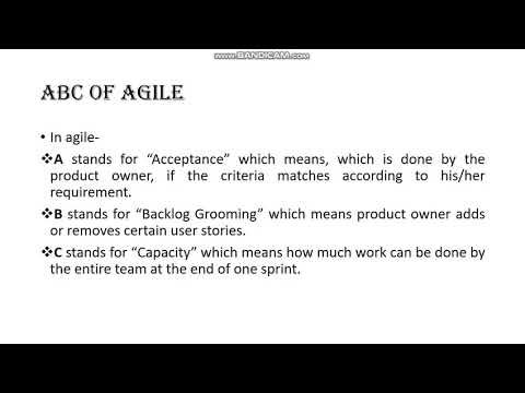 ABC of Agile