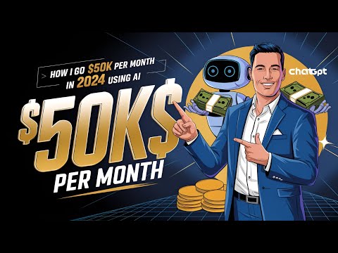 How I Earned $50k PER MONTH in 2024 Using AI Bot with ChatGPT!