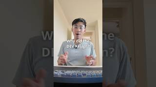 Why did the dev resign? #programmerhumor #devhumor