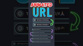 ANIMATED URL - IS IT JOKE? #css #javascript #learning #shorts #html #coding #tutorial #css3 #html5