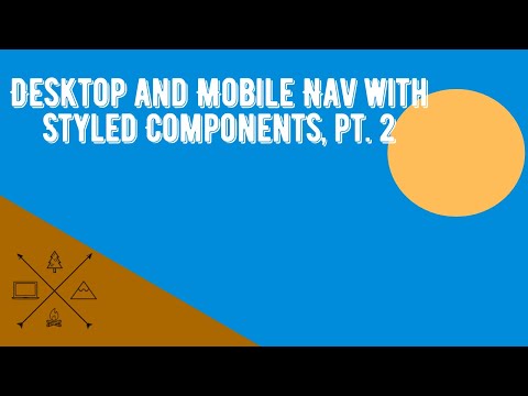 Gatsby and Styled Components - Navigation #2 - Mobile