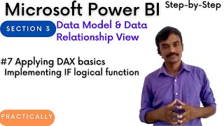 #29 DAX basics  function | Implement IF logical function| Power BI Full Course | Power BI Tutorial