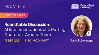 Maria Schwenger: AI Implementations and Putting Guardrails Around Them