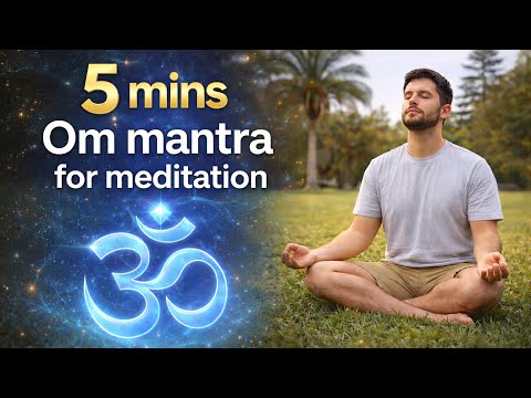 Powerful Om Mantra – 5 Minutes | Deep Meditation & Inner Calm